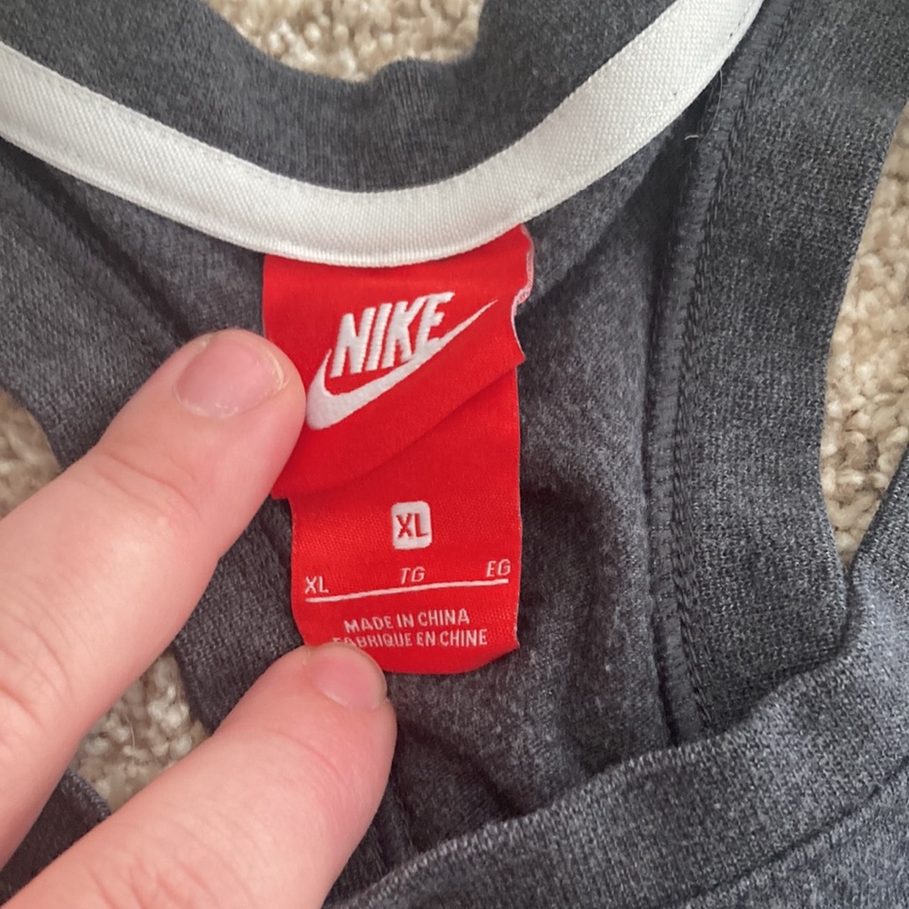 Nike Tank Top | Plus Size Nike | Nike Racerback Tank Top - Picture 3 of 6
